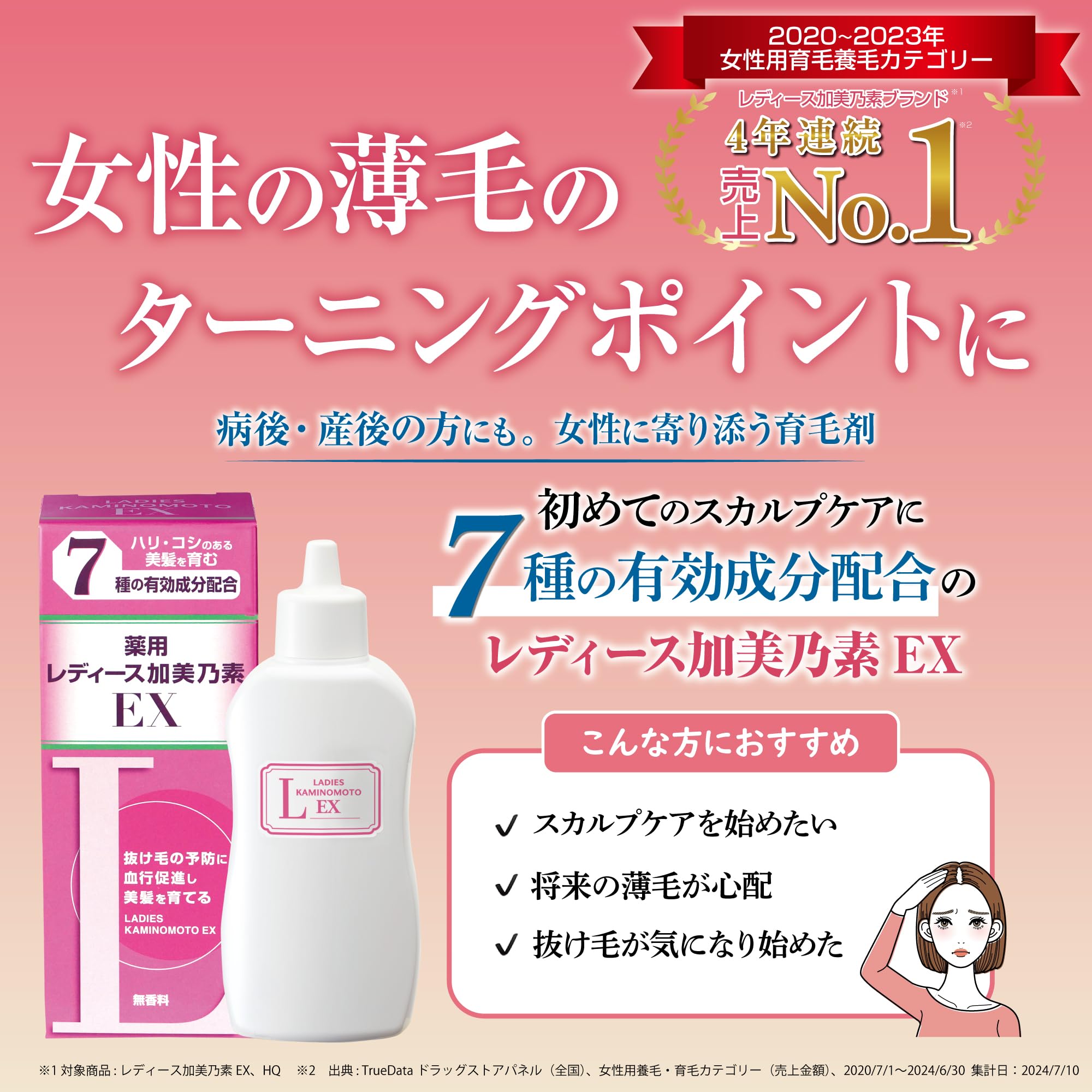 薬用 レディス加美乃素EX 無香料